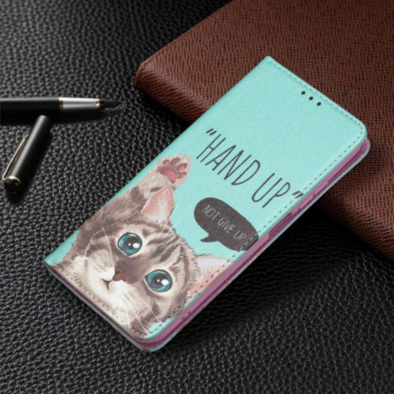 Schutzhülle Für Xiaomi Redmi Note 10 / 10S Flip Case Hand-up