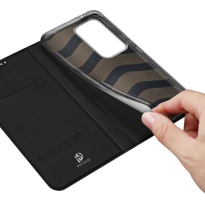 Flip Case Für Oppo Reno 12 Pro 5g Skin Pro Series Dux Ducis