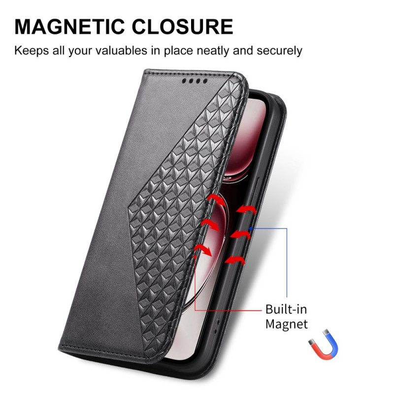 Flip Case Oppo Reno 12 Pro 5g Riemchendiamanten