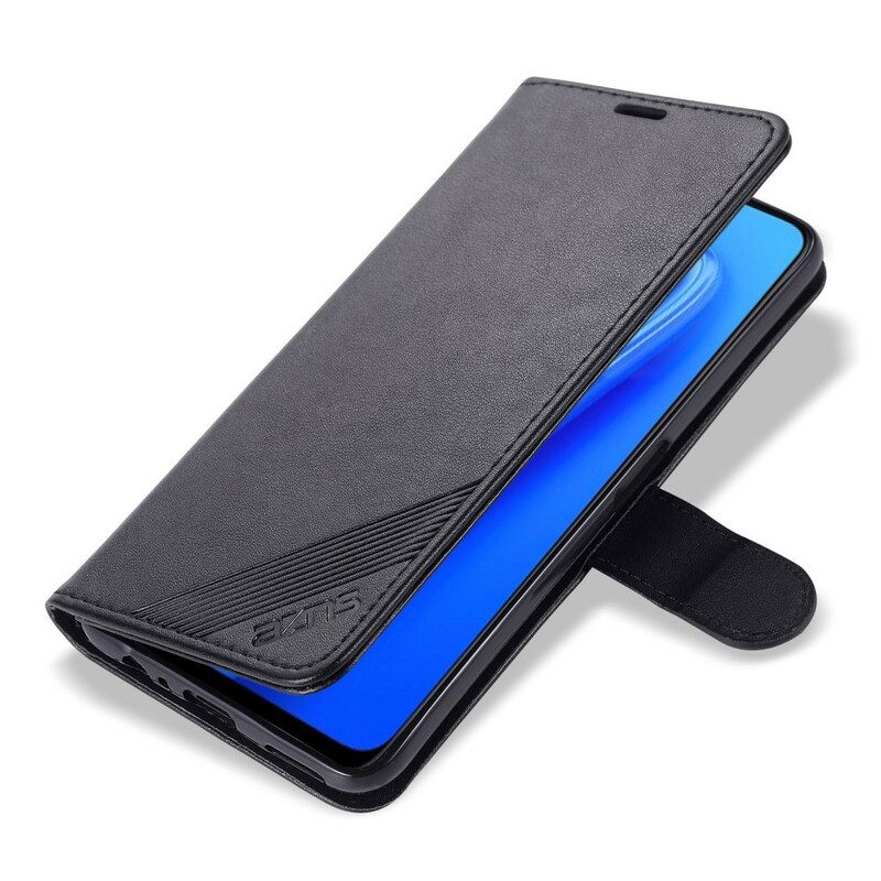 Flip Case Für Realme 7 Pro Kunstleder