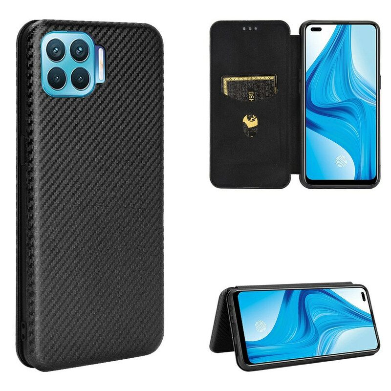 Schutzhülle Für Realme 7 Pro Flip Case Farbiges Carbon-silikon