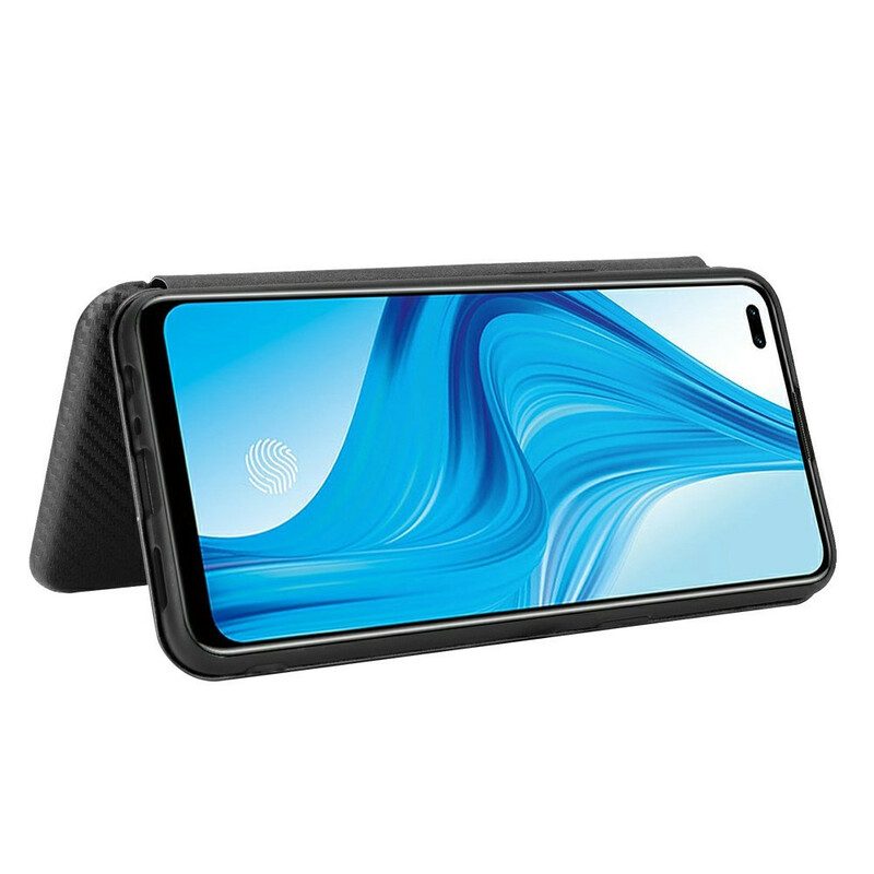 Schutzhülle Für Realme 7 Pro Flip Case Farbiges Carbon-silikon