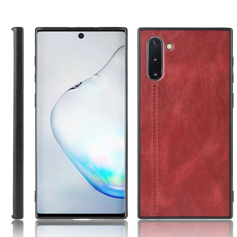 Handyhülle Für Samsung Galaxy Note 10 Couture-ledereffekt