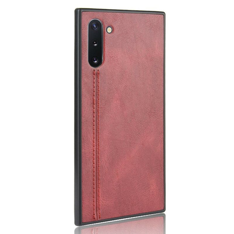 Handyhülle Für Samsung Galaxy Note 10 Couture-ledereffekt