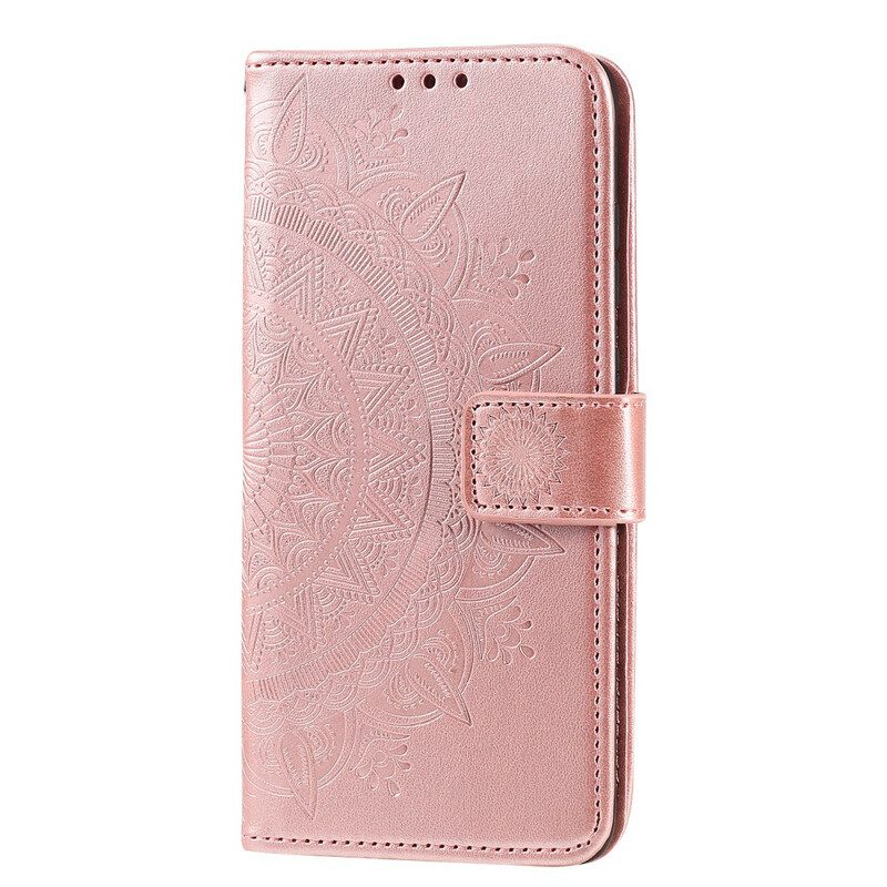 Flip Case Für Samsung Galaxy M31 Sonnenmandala