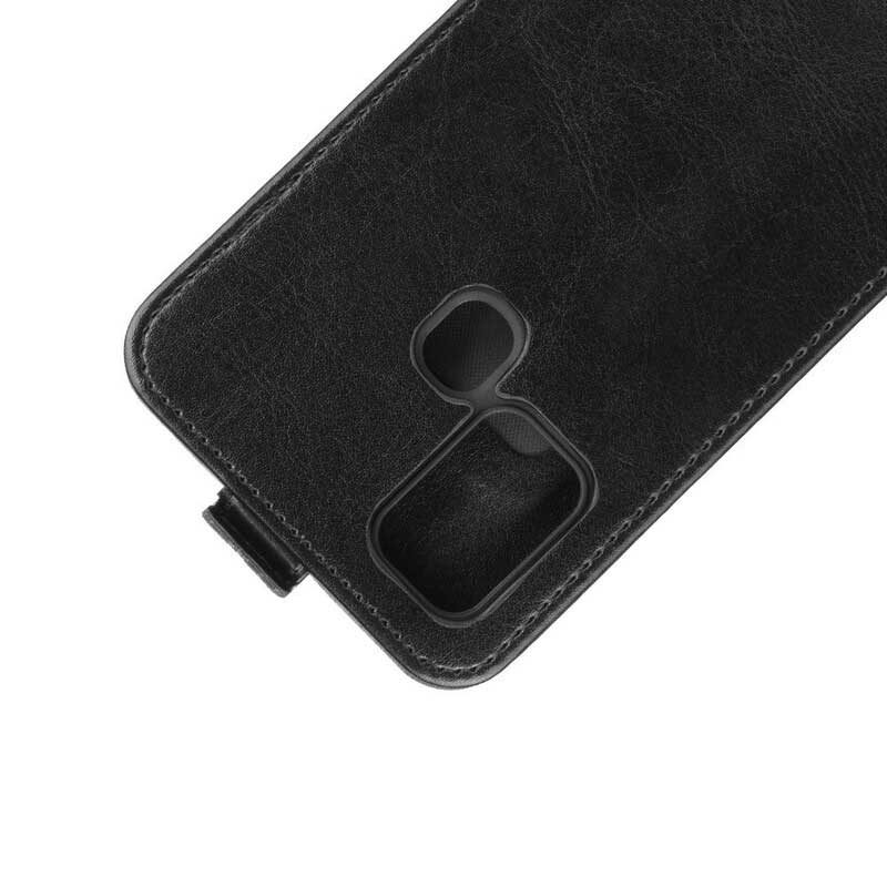 Lederhüllen Für Samsung Galaxy M31 Flip Case Faltender Ledereffekt