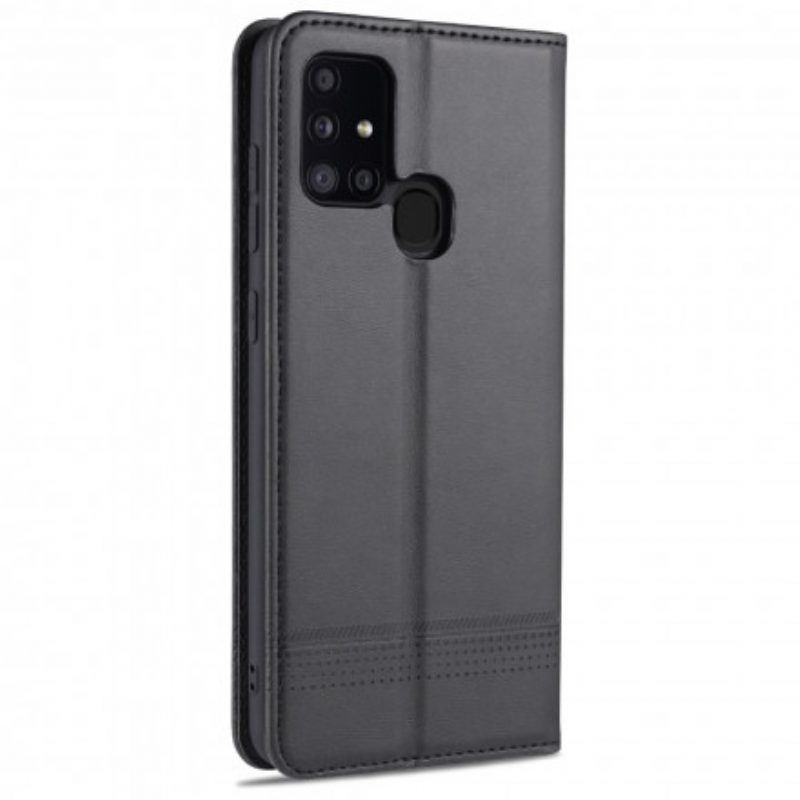 Schutzhülle Für Samsung Galaxy M31 Flip Case Azns Leder-styling