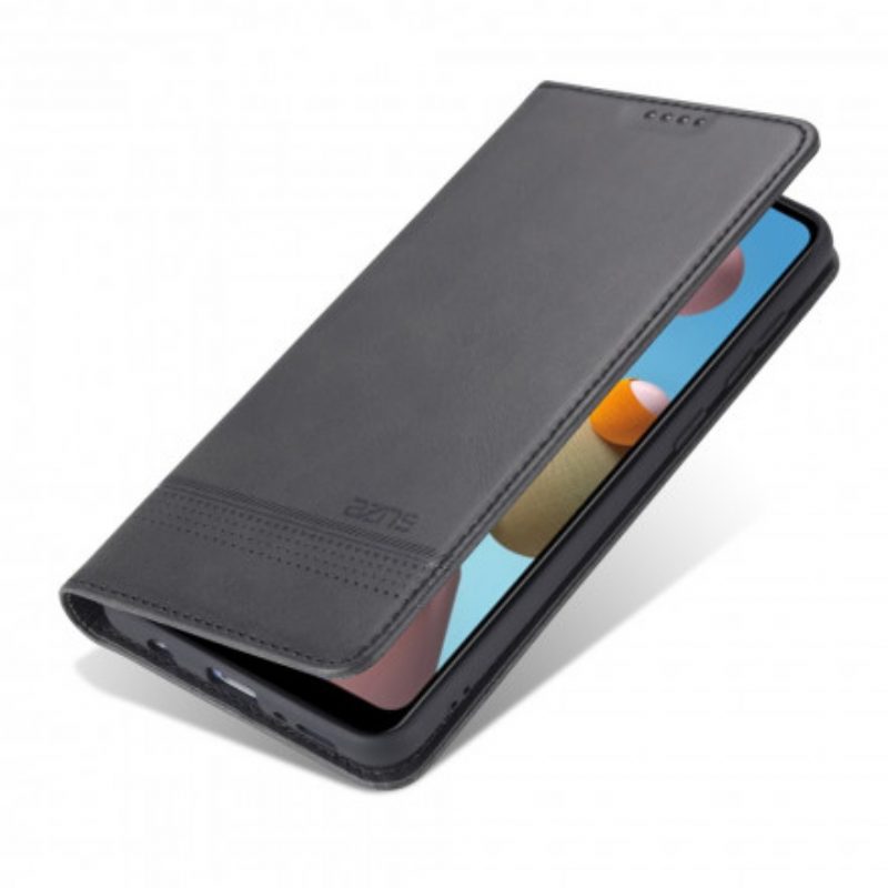 Schutzhülle Für Samsung Galaxy M31 Flip Case Azns Leder-styling