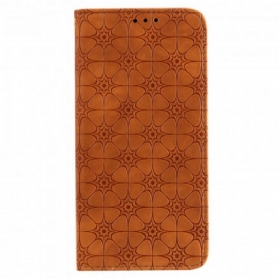 Schutzhülle Für Samsung Galaxy M31 Flip Case Barocke Blumen