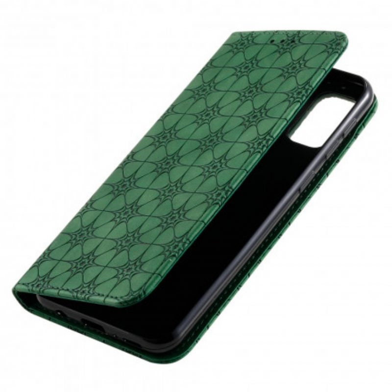 Schutzhülle Für Samsung Galaxy M31 Flip Case Barocke Blumen