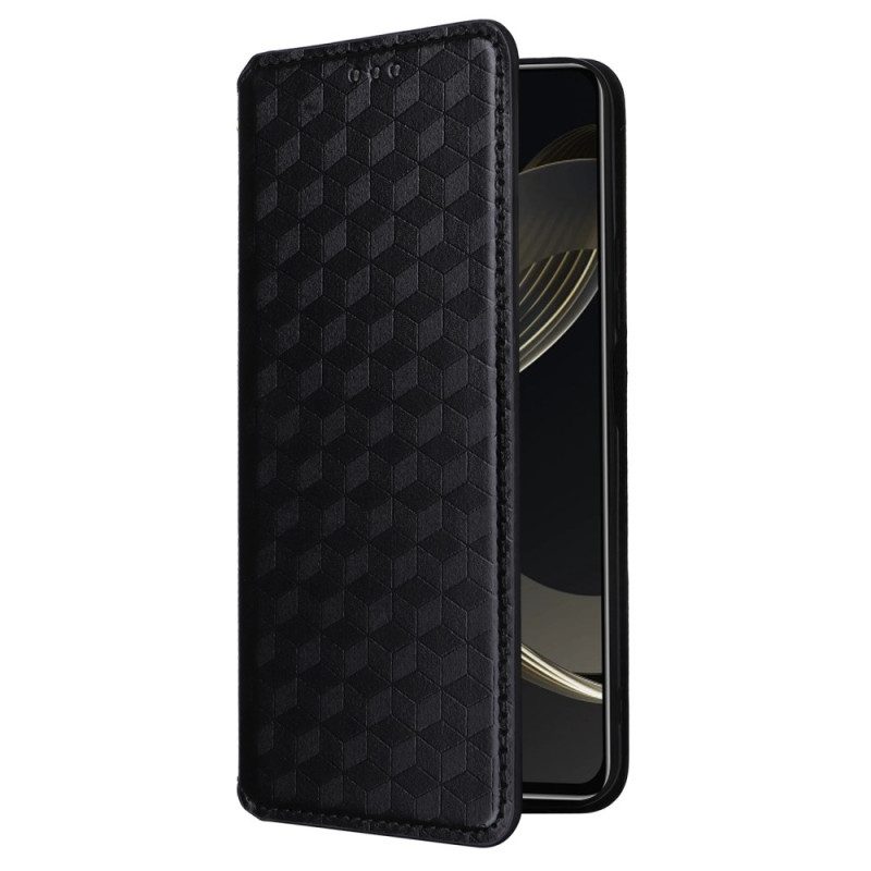 Flip Case Für Huawei Nova 12 Se Rautenmuster