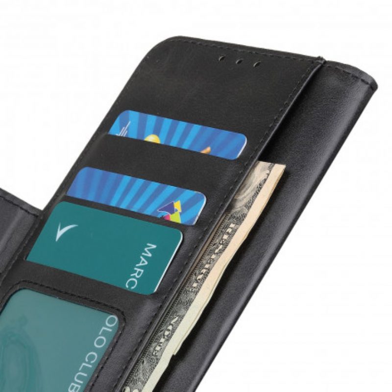 Flip Case Für Motorola Edge 20 Doppelter Verschluss