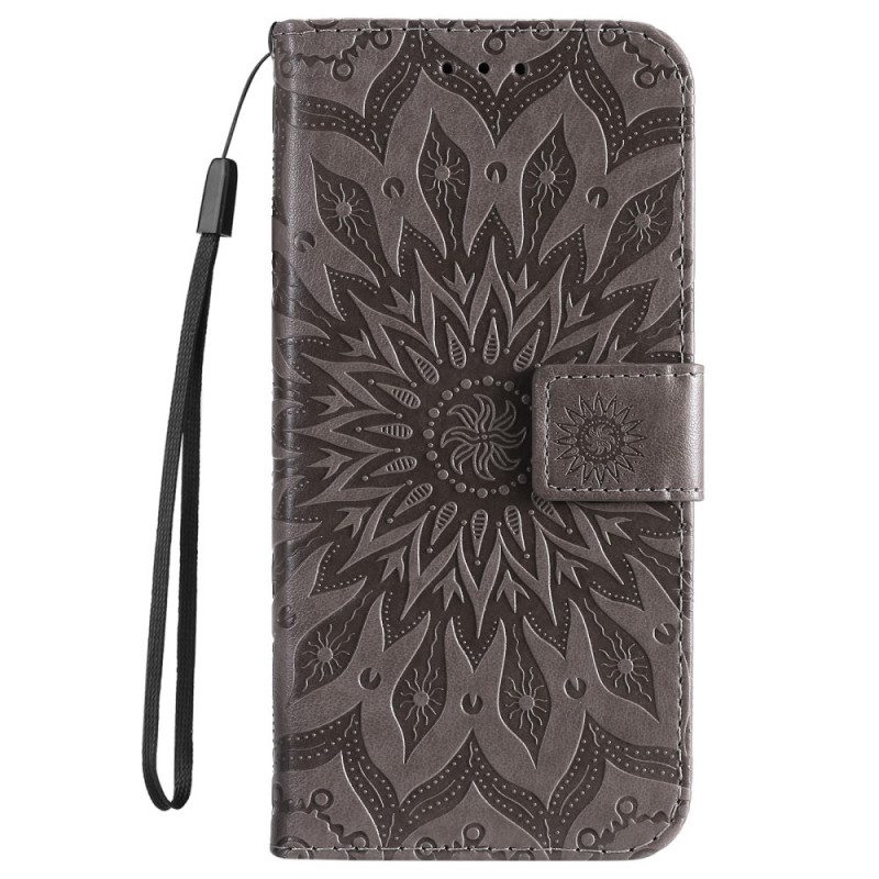 Flip Case Für Motorola Edge 20 Sonnenblume