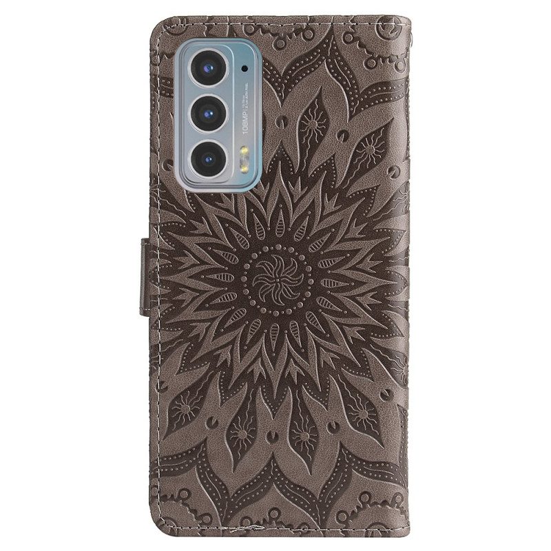 Flip Case Für Motorola Edge 20 Sonnenblume