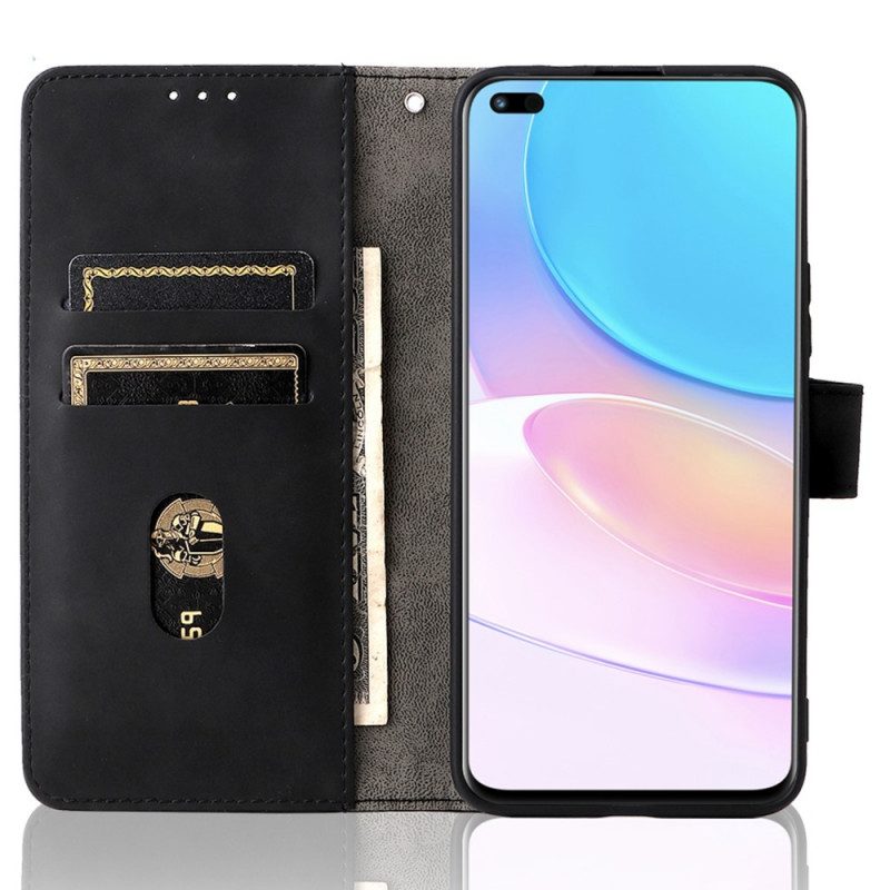 Flip Case Für Huawei Nova 8i Hautberührung