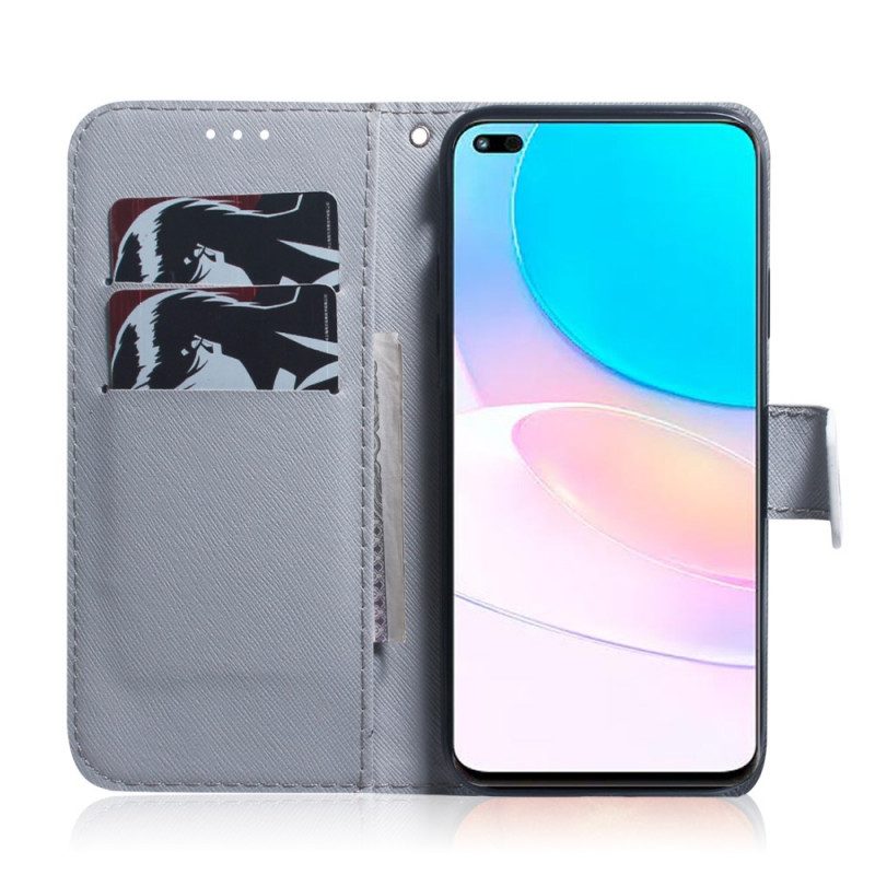 Flip Case Für Huawei Nova 8i Mops