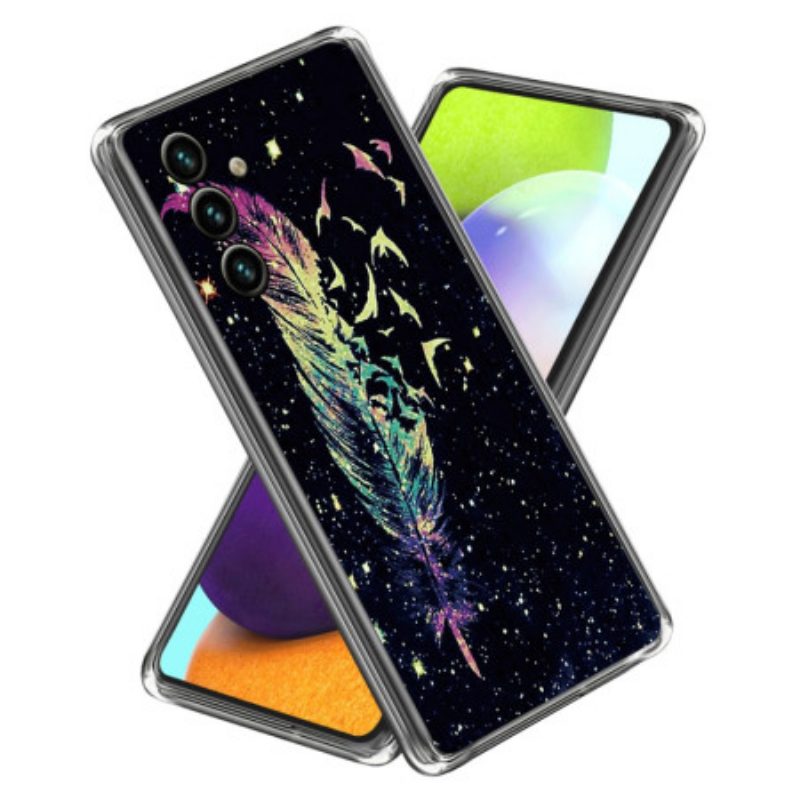 Hülle Samsung Galaxy A15 5g Handyhülle Feder