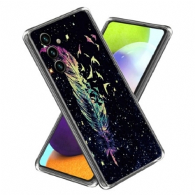 Hülle Samsung Galaxy A15 5g Handyhülle Feder