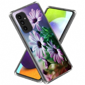 Hülle Samsung Galaxy A15 5g Lila Chrysanthemen