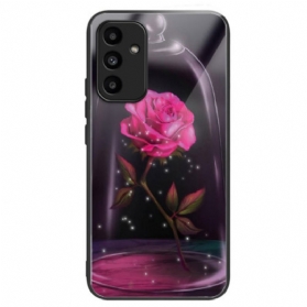 Hülle Samsung Galaxy A15 5g Rosa Gehärtetes Glas