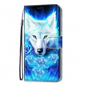 Flip Case Für Xiaomi Redmi Note 9 Pro 5G Hundewolf