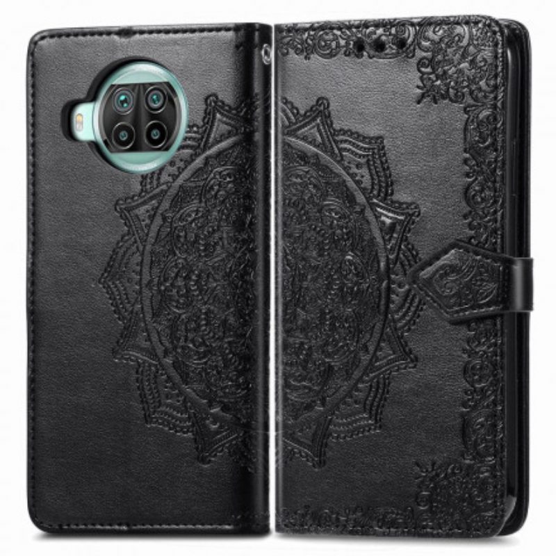 Flip Case Für Xiaomi Redmi Note 9 Pro 5G Mandala-mittelalter