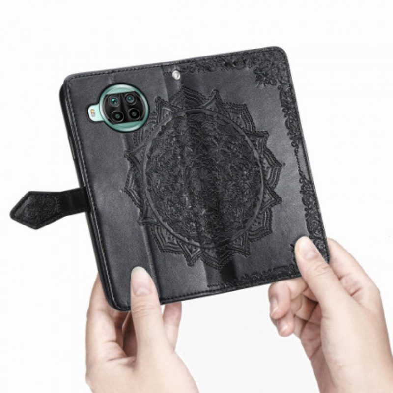 Flip Case Für Xiaomi Redmi Note 9 Pro 5G Mandala-mittelalter