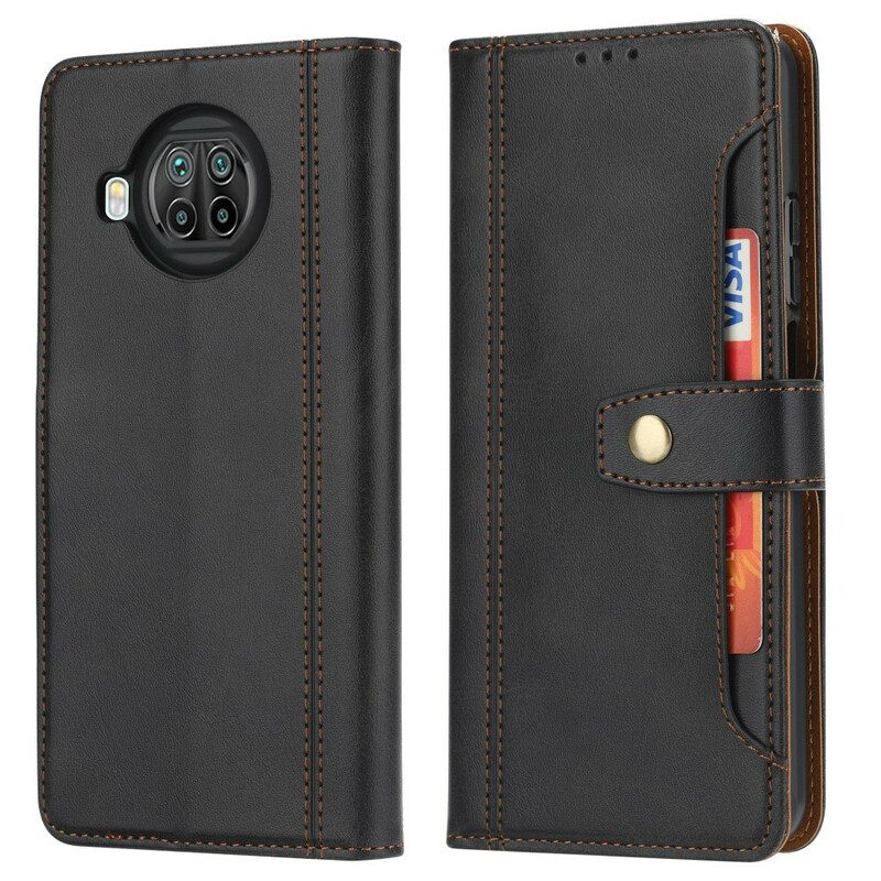 Flip Case Für Xiaomi Redmi Note 9 Pro 5G Mit Riemen