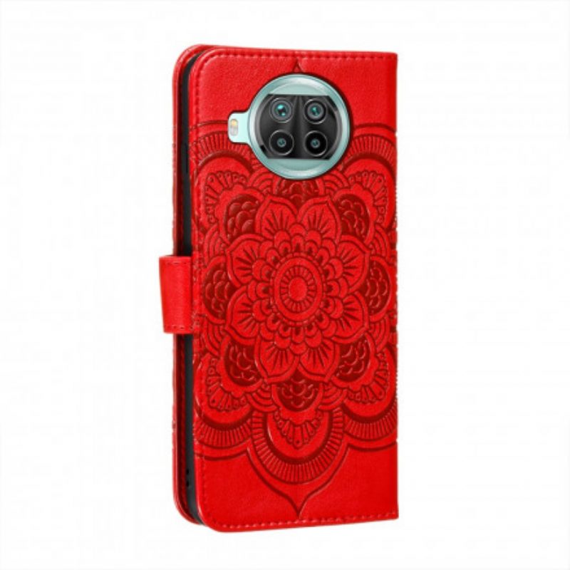 Flip Case Für Xiaomi Redmi Note 9 Pro 5G Vollständiges Mandala