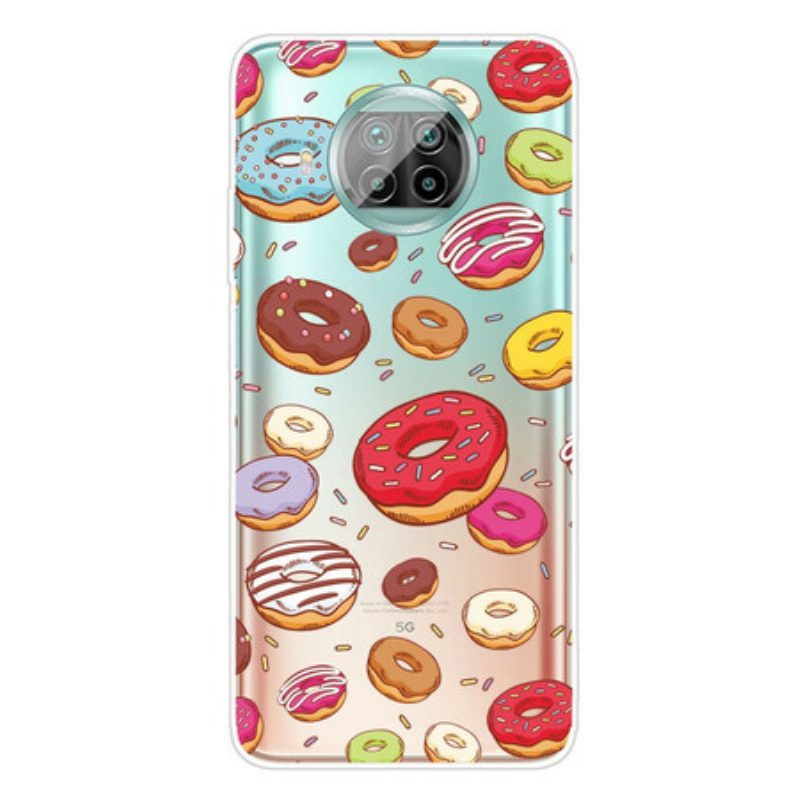 Handyhülle Für Xiaomi Redmi Note 9 Pro 5G Ich Liebe Donuts