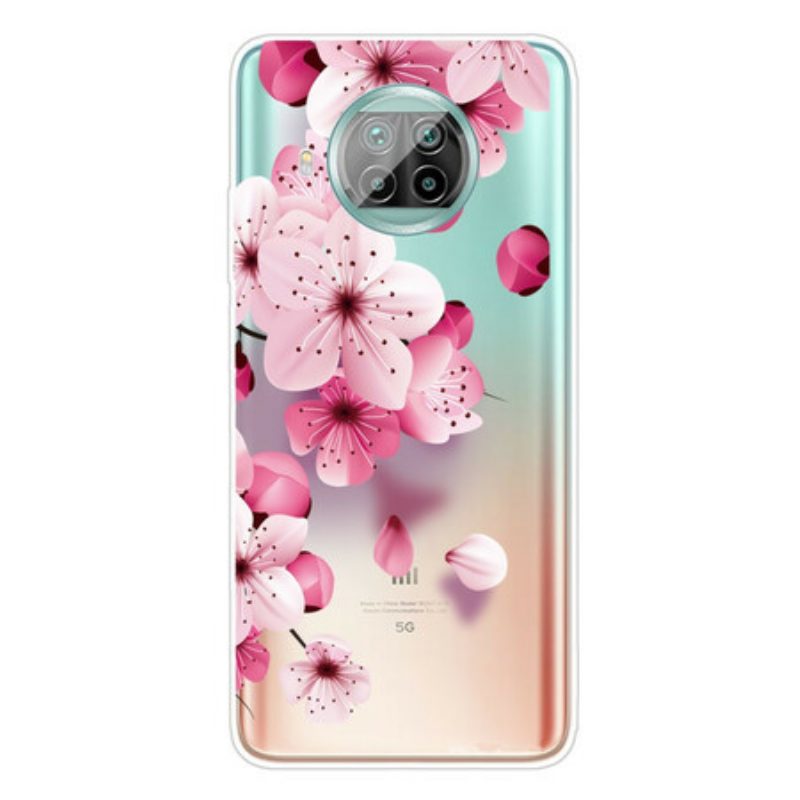 Handyhülle Für Xiaomi Redmi Note 9 Pro 5G Kleine Rosa Blumen