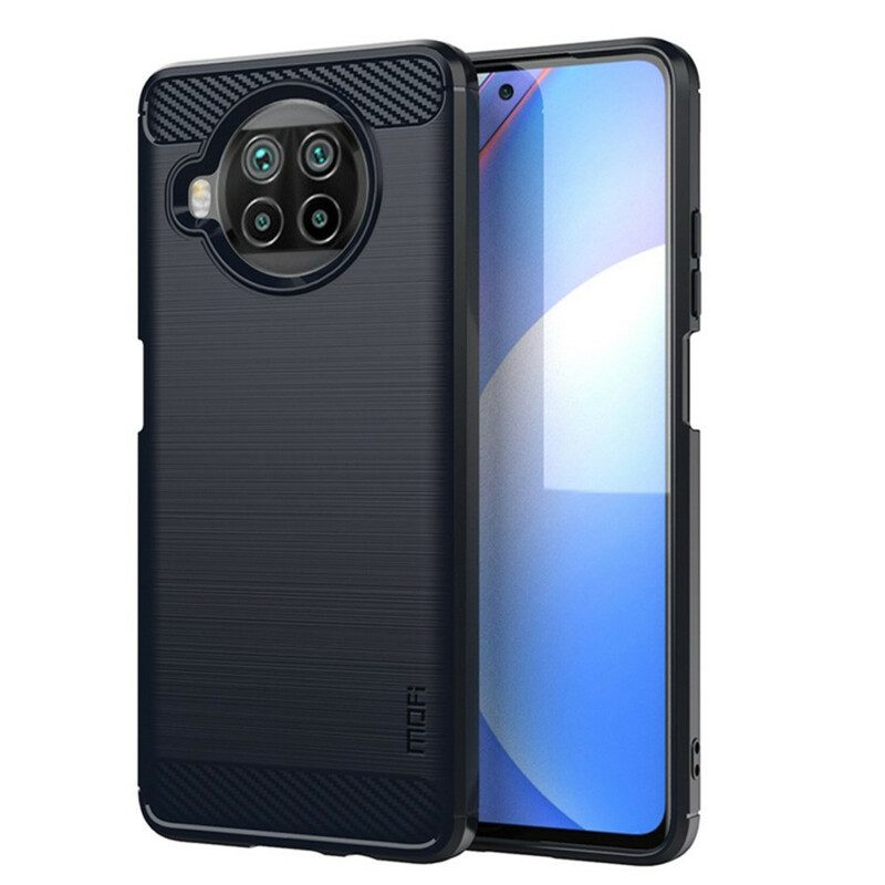 Handyhülle Für Xiaomi Redmi Note 9 Pro 5G Mofi Gebürstetes Carbon