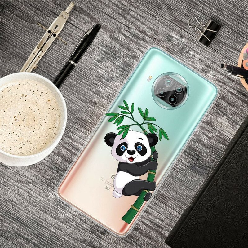 Handyhülle Für Xiaomi Redmi Note 9 Pro 5G Panda Auf Bambus