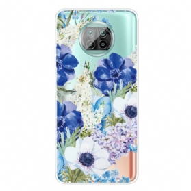 Hülle Für Xiaomi Redmi Note 9 Pro 5G Aquarellblumen