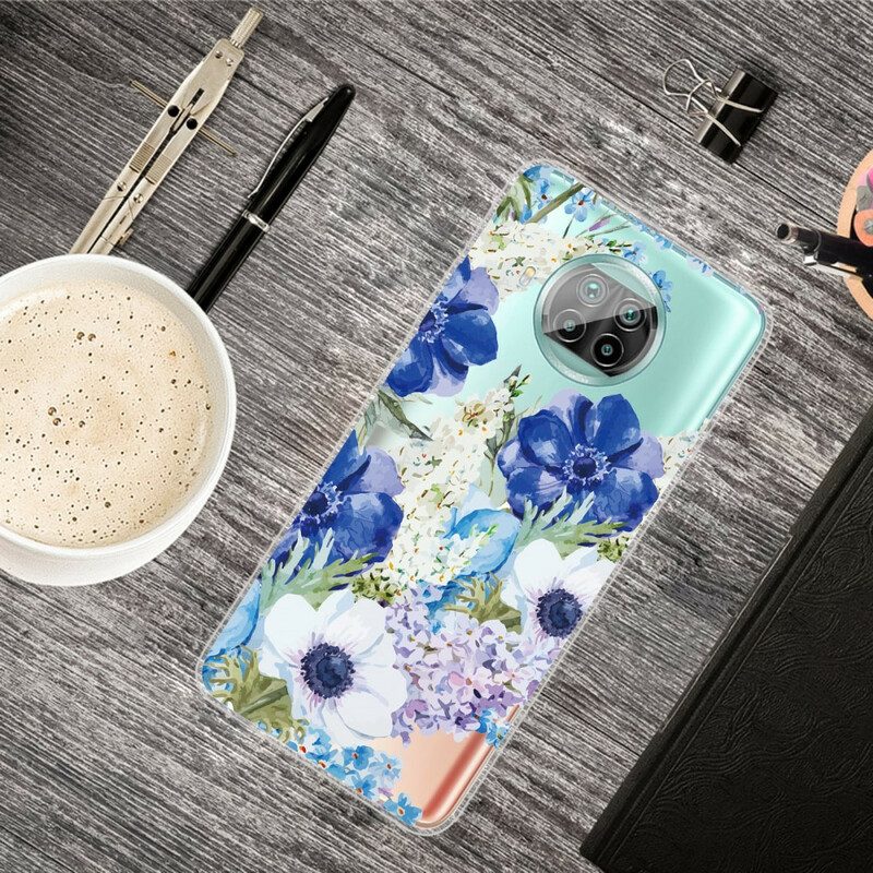 Hülle Für Xiaomi Redmi Note 9 Pro 5G Aquarellblumen