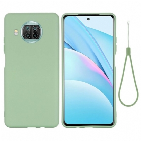 Hülle Für Xiaomi Redmi Note 9 Pro 5G Mit Kordel Riemchen Aus Silikon