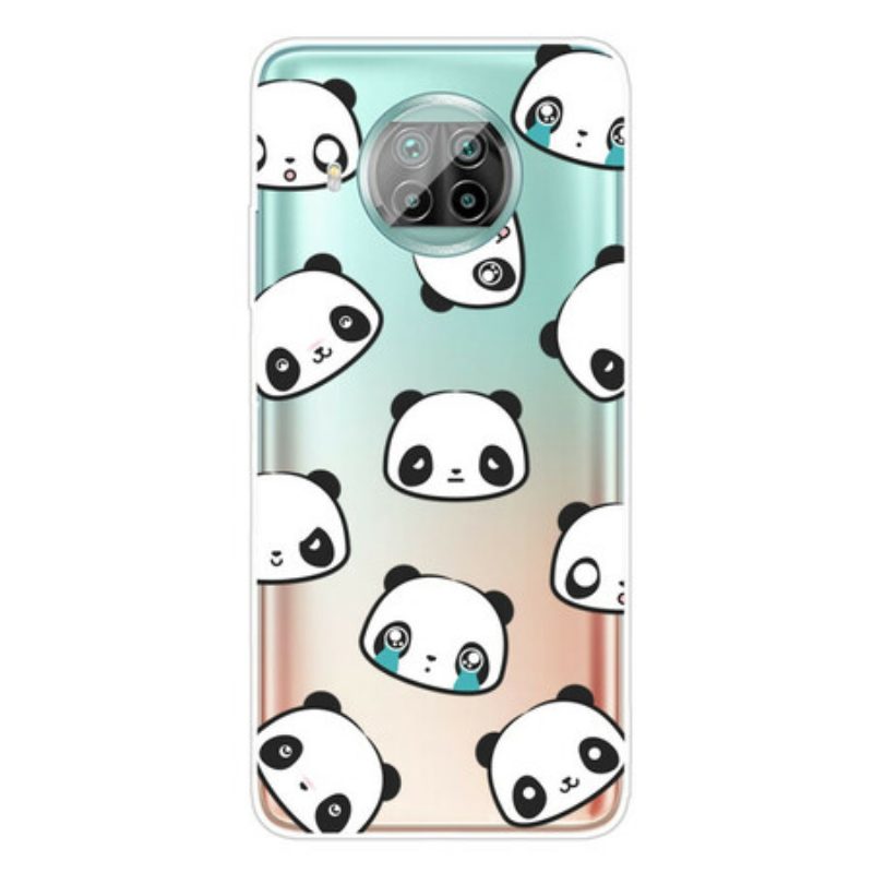 Hülle Für Xiaomi Redmi Note 9 Pro 5G Pandas