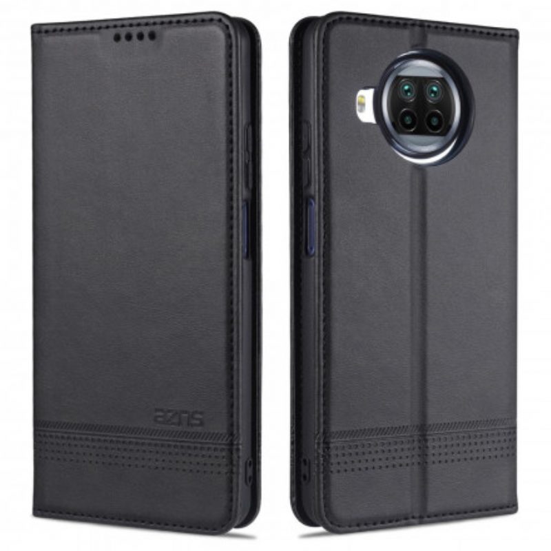 Schutzhülle Für Xiaomi Redmi Note 9 Pro 5G Flip Case Azns Leder-styling