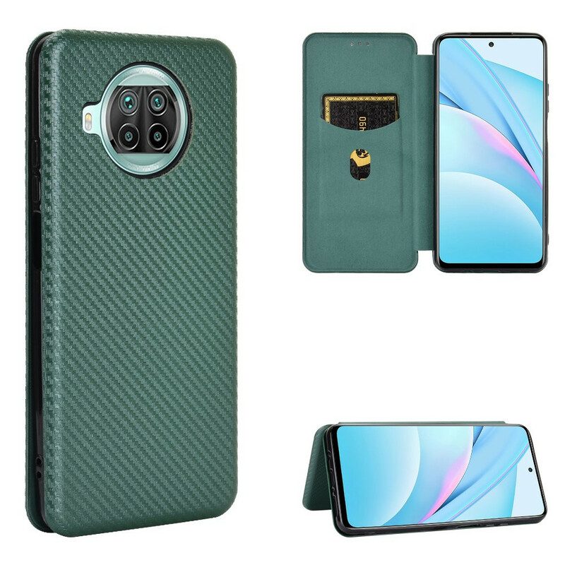 Schutzhülle Für Xiaomi Redmi Note 9 Pro 5G Flip Case Kohlefaser