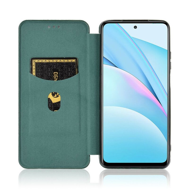 Schutzhülle Für Xiaomi Redmi Note 9 Pro 5G Flip Case Kohlefaser