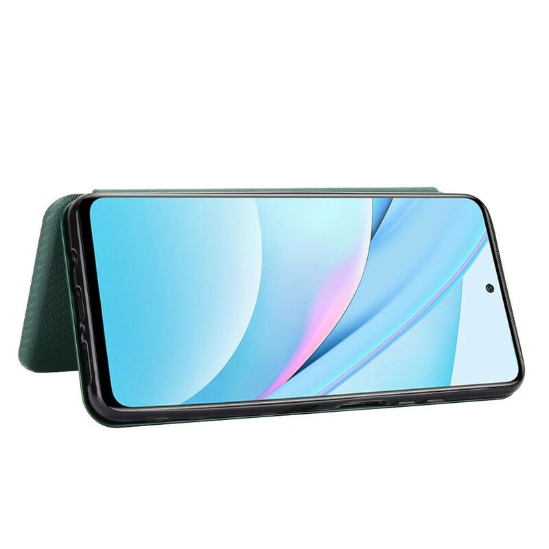 Schutzhülle Für Xiaomi Redmi Note 9 Pro 5G Flip Case Kohlefaser