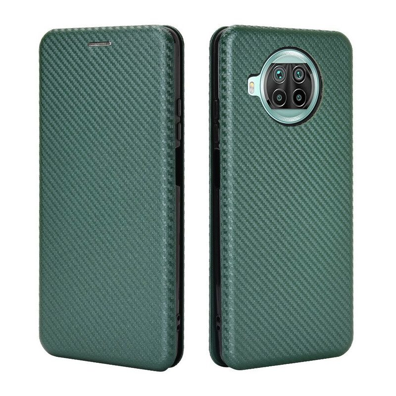 Schutzhülle Für Xiaomi Redmi Note 9 Pro 5G Flip Case Kohlefaser