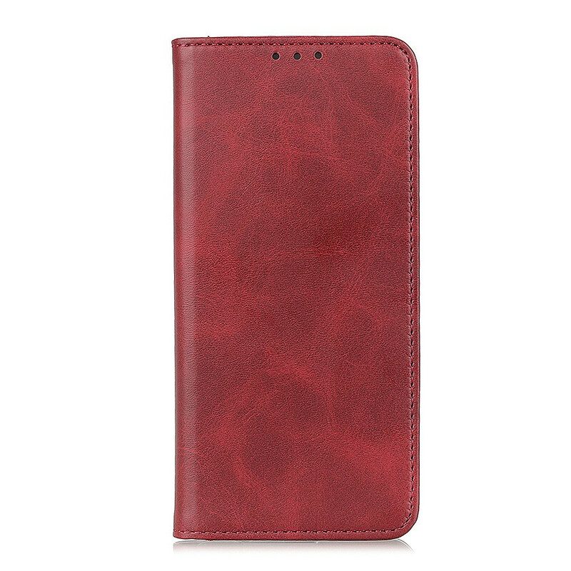 Schutzhülle Für Xiaomi Redmi Note 9 Pro 5G Flip Case Spaltleder