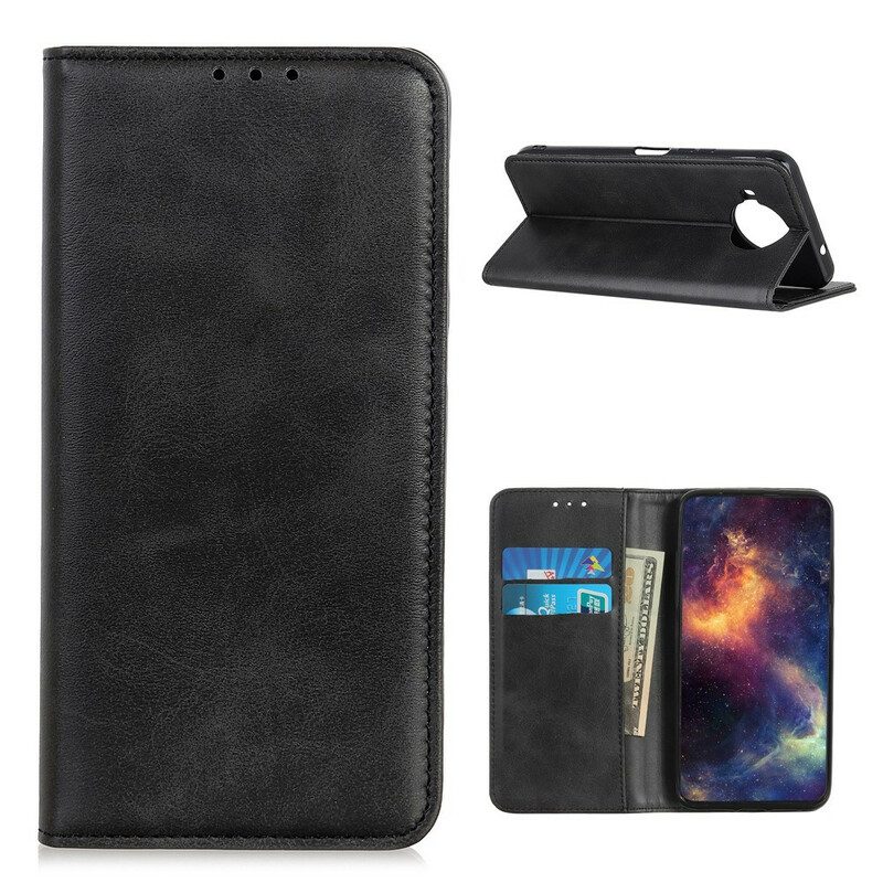 Schutzhülle Für Xiaomi Redmi Note 9 Pro 5G Flip Case Spaltleder