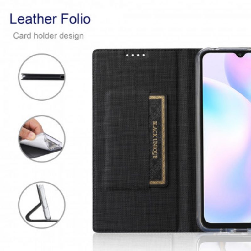 Schutzhülle Für Xiaomi Redmi Note 9 Pro 5G Flip Case Strukturiertes Vili Dmk