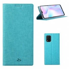 Schutzhülle Für Xiaomi Redmi Note 9 Pro 5G Flip Case Strukturiertes Vili Dmx