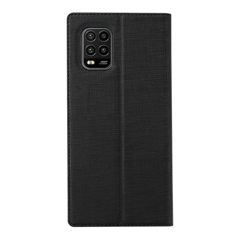 Schutzhülle Für Xiaomi Redmi Note 9 Pro 5G Flip Case Strukturiertes Vili Dmx