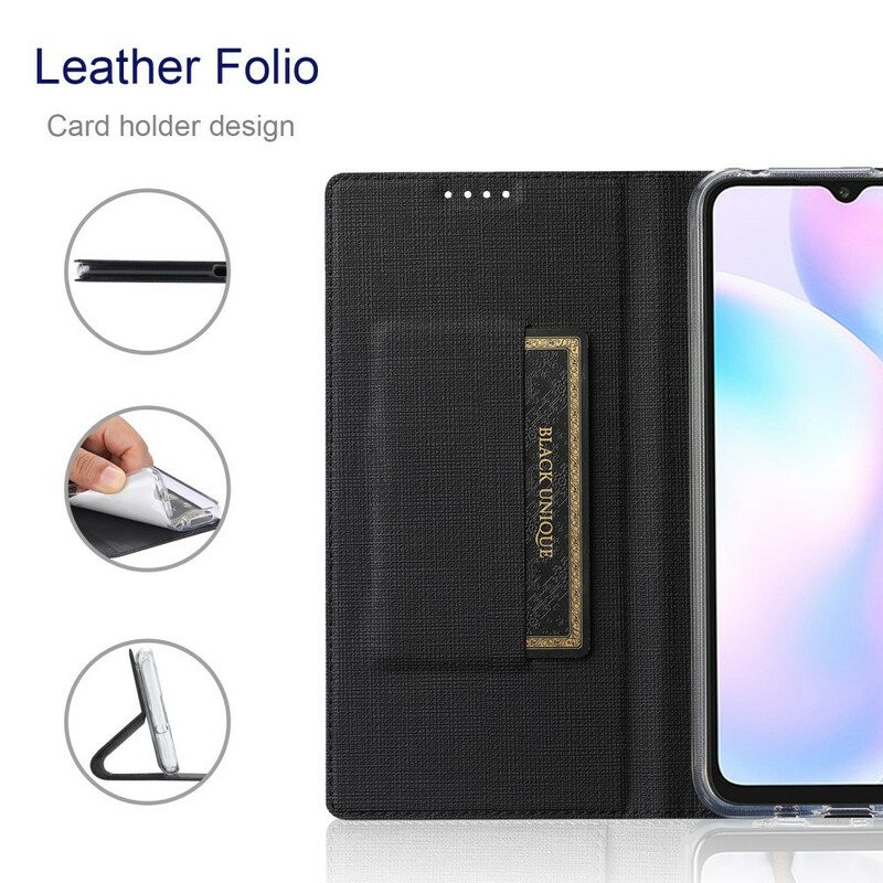 Schutzhülle Für Xiaomi Redmi Note 9 Pro 5G Flip Case Strukturiertes Vili Dmx