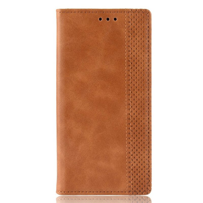 Schutzhülle Für Xiaomi Redmi Note 9 Pro 5G Flip Case Vintage-effekt