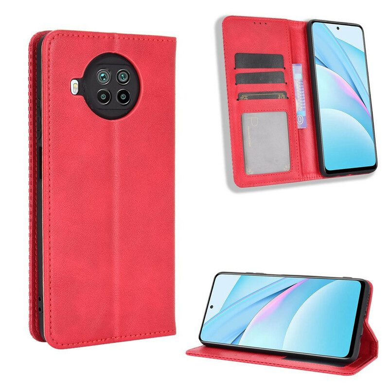 Schutzhülle Für Xiaomi Redmi Note 9 Pro 5G Flip Case Vintage-effekt